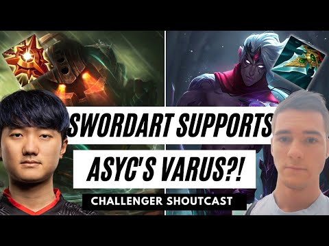 Asyc and Swordart DESTROY Bot Lane Together - LoL Challenger Shoutcast