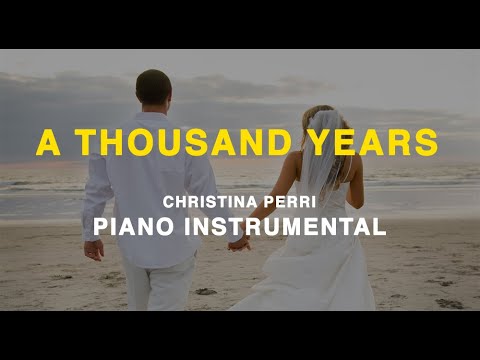 Christina Perri - A Thousand Years Piano Karaoke Instrumental BEST QUALITY PIANO GUYS