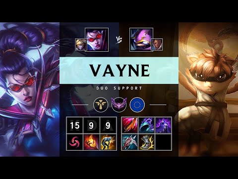 Vayne Support vs Kennen - EUW Master Patch 25.11
