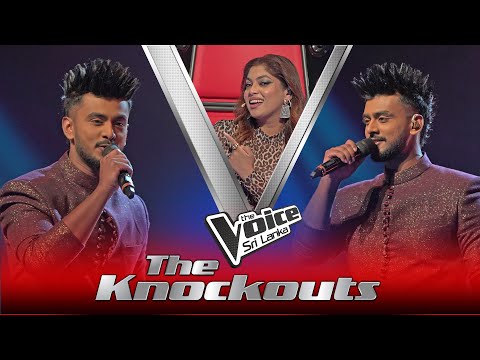 Kavinda Ranaraja | Mayam Kalawe (මායම් කලාවේ) | The Knockouts | The Voice Sri Lanka