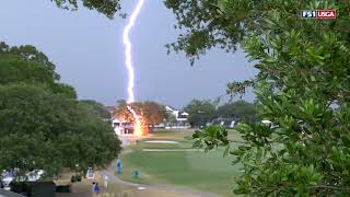 Lightning Strikes at the 2019 U.S. Women&#39;s Open