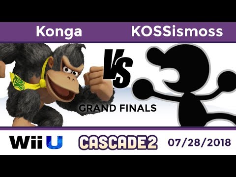 Cascade 2 Singles: Grand Finals - Konga (Donkey Kong) vs KOSSismoss (Mr. Game & Watch)