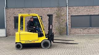 Hyster J2.50XM-861 Triplex Freelift Sideshift 2.5 ton Elektra Heftruck electric forklift for sale image 4 Hyster J2.50XM-861 Triplex Freelift Sideshift 2.5 ton Elektra Heftruck electric forklift image 4