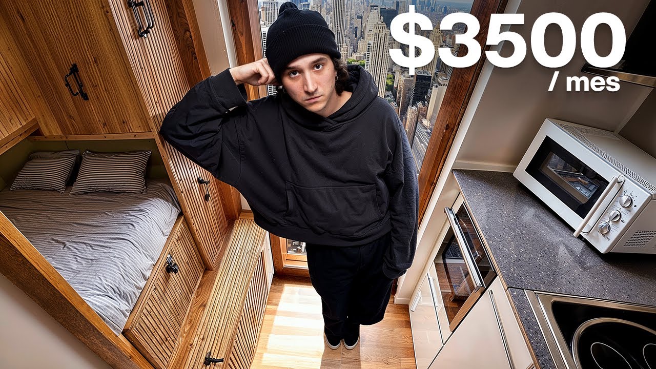 Así es Vivir en un Piso de 3 Metros² en Nueva York