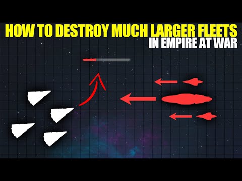 Capital Ship Tactics: How to Destroy Much Larger Fleets in Empire at War