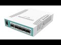 Mikrotik CRS106-1C-5S - відео