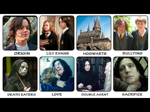 Severus Snape's COMPLETE Origin and Life Explained (Childhood to Death)