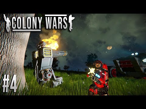Space Engineers - Colony WARS! - Ep #4 - Sneak Attack?!