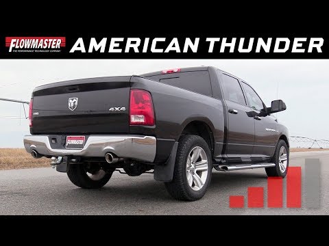 2009-19* RAM 1500, 5.7L Hemi - American Thunder Cat-back Exhaust System 817477