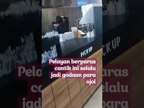 pelayan berparas cantik ini jadi godaan para ojol #cianjurupdate #ojol #ojekonline #viral