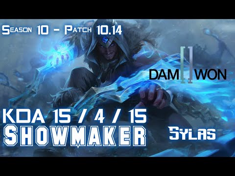 DWG Showmaker SYLAS vs RENEKTON Mid - Patch 10.14 KR Ranked