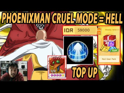 🔥🔥PACKAGE WEEKLY PALING WORTHED!! PHOENIXMAN MODE CRUEL = NERAKA!! - ONE PUNCH MAN The Strongest