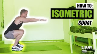 ISOMETRIC SQUAT exercise video thumbnail
