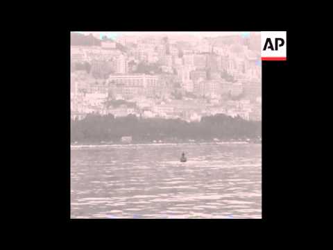 CAN 198 VARIOUS SHOTS OF NAPLES COASTLINE