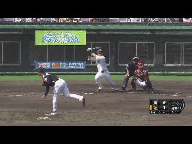 【2回裏】2者連続!! ホークス・中村晃のソロホームランですぐさま同点!! 2018/4/15 H-M