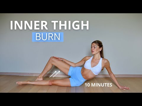 10 MIN. INNER THIGH BURN for Slim & Toned Legs | Leg Fat Loss Workout