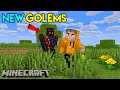I Added New Golems In Minecraft Minecraft Mods THE COSMIC BOY