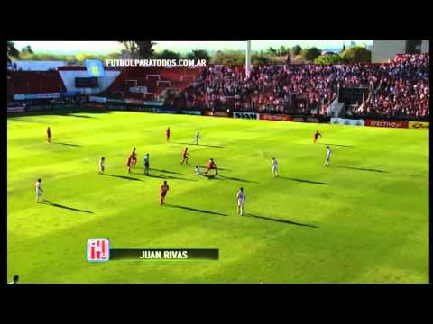 Gol de Rivas. Unión 3 - Huracán 0. Fecha 9. Torneo Primera B Nacional. FPT.