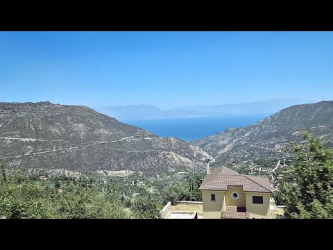 Road trip from Patras to Kalavryta, in Greece