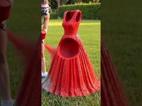 I Made a Plant Pot From a Real Dress 😱