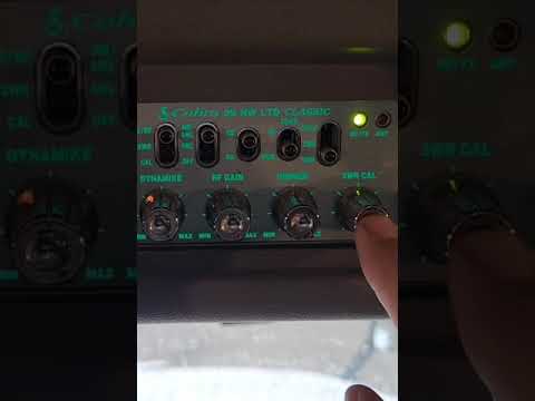 How to set up a CB radio on a semi truck!