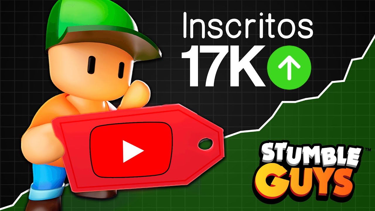Como Crescer um Canal de STUMBLE GUYS no YouTube