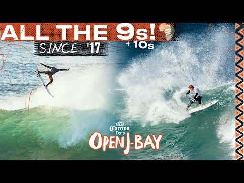 All the 9s and up from recent times - Corona Cero Open J-Bay