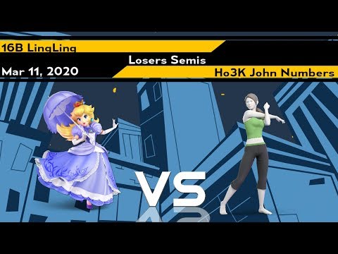 [Smash Ultimate] Xeno204 (L.Semis) - 16B LingLing vs Ho3K John Numbers
