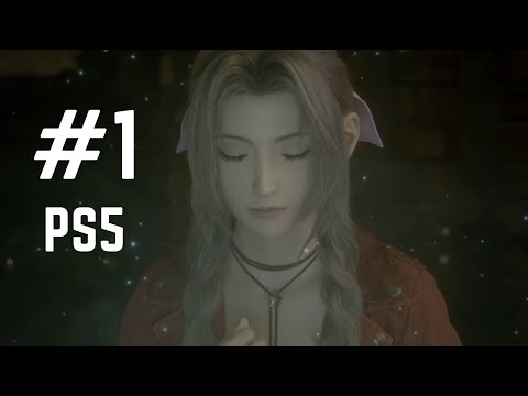 Final Fantasy 7 Remake Walkthrough Gameplay Part 1 - Intro (PS5)(1080p HD)