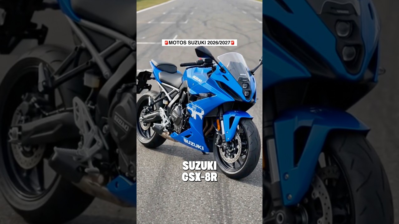 🚨Lançamento Suzuki GSX-8R e 8S 2027 no Brasil #motos