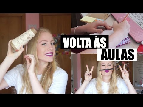 Volta às aulas: DIY, dicas, essenciais e muito +!!!