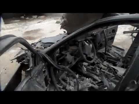 عملية إعادة تصنيع القنابع العنقودية من قبل كتيبة درع الإسلام في ريف حمص