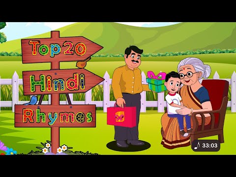 [NEW] Top 20 Hindi Rhymes for kids | Latest Hindi Rhymes for Babys Vol - 1| Flown TV #hindirhymes