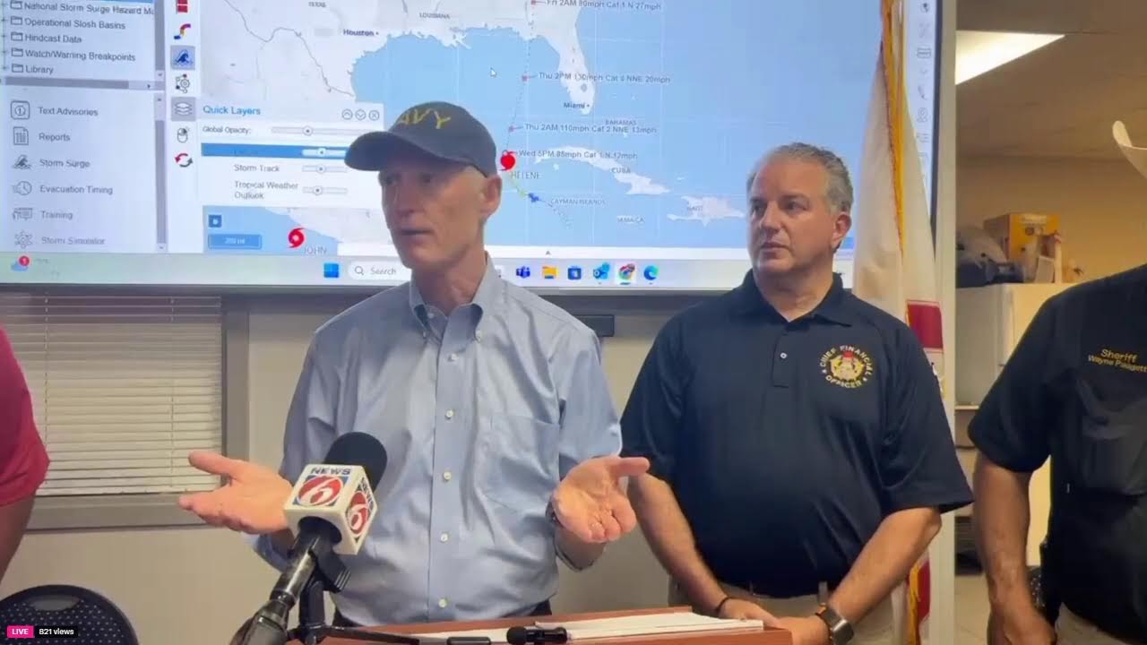Officials provide Hurricane Helene updates from the Big Bend region