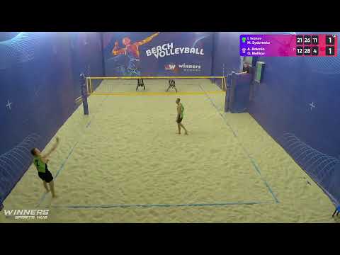23:20 I. Ivanov / M. Sydorenko - A. Bakotin / O. Bielikov 14.10.2022 | Winners Beach Volleyball
