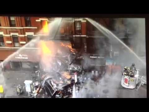 Video of collapse as it happens - 123 2 AVE NYC