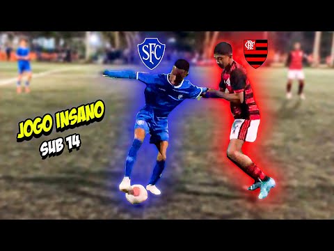 JOGO Serrano vs Flamengo (Campeonato Metropolitano) sub 14