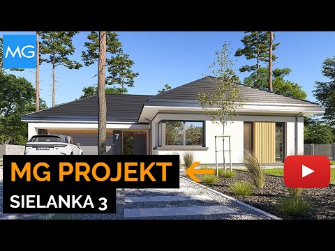 Projekt domu  Sielanka 3 MG Projekt - 135,58 m2