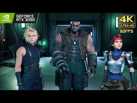 Final Fantasy VII Remake: Intergrade (PC) RTX 3090 | Max Settings 4K Gameplay ✔
