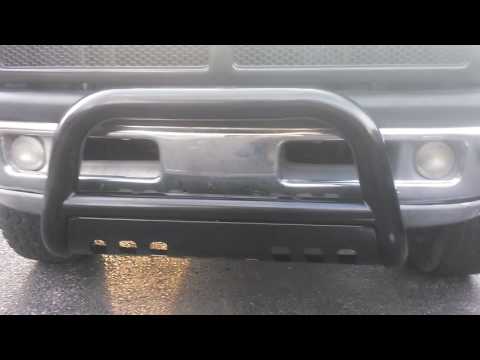 2G RAM bull bar install