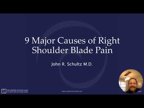 9 Major Causes of Right Shoulder Blade Pain
