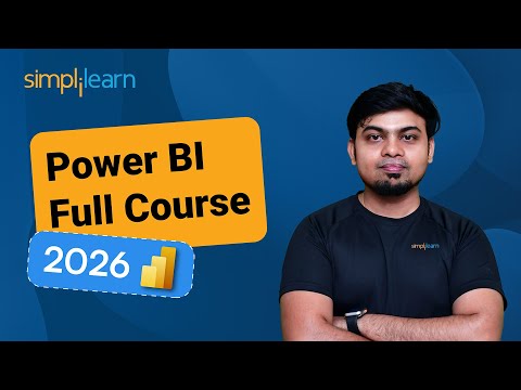 Power BI Full Course 2026 [FREE] | Learn Power BI in 9 Hours | Power BI Training | Simplilearn