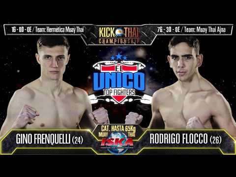 Rodrigo Flocco vs Gino Frenquelli   El Único Top Fighters 3
