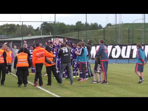 Andonline U21 RSC Anderlecht - Waasland Beveren Atmosphere after the game