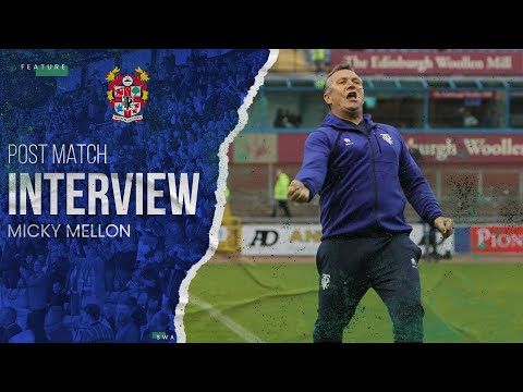Post Match | Micky Mellon (Carlisle United)