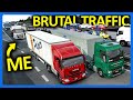 I Got Stuck In BRUTAL Traffic For Hours In Euro Truck Simulator