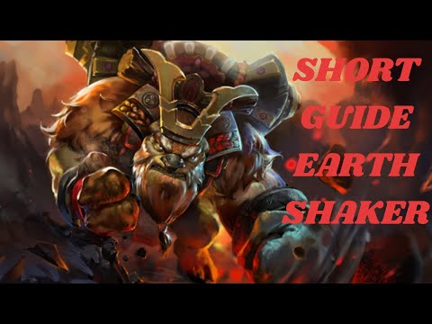 7.32 Earthshaker Short Guide | Dota 2