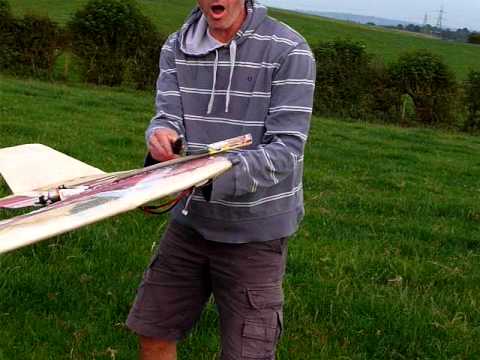 rc firework explosion delta wing