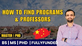How to Find Relevant Programs & Professors for Acceptance Letters in China | Live Q&A