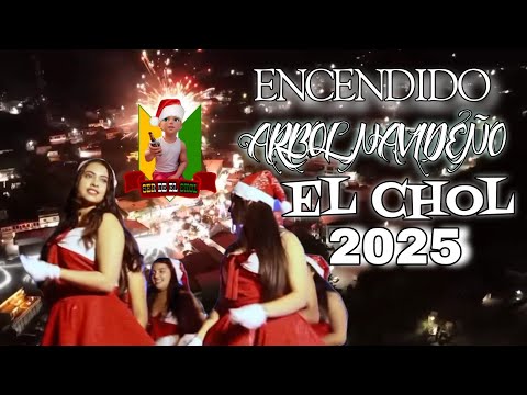 Así fue el encendido del árbol navideño en El Chol Baja Verapaz 2025 | Ser De El Chol